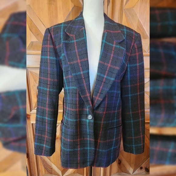 joan leslie Jackets & Blazers - Joan Leslie Vintage Blazer Sz 12